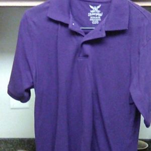Purple short sleave shirt